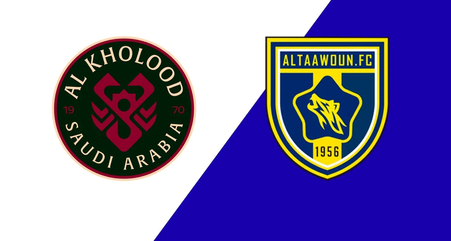 Pertandingan antara Al Kholood melawan Al Taawoun di Saudi Pro League