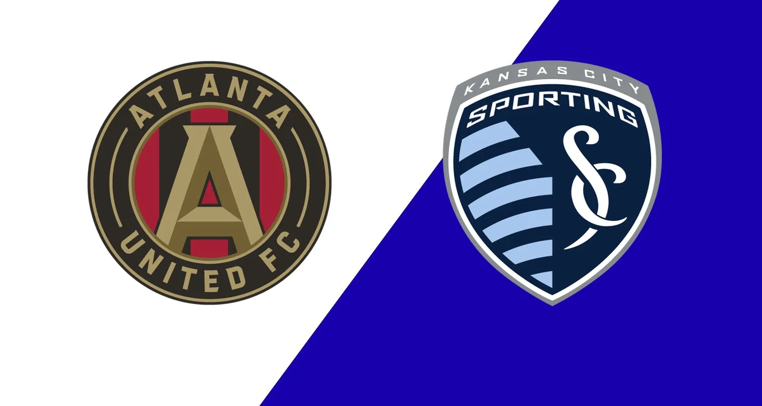 Aksi pemain Atlanta United dalam pertandingan MLS di Stadion Mercedes-Benz