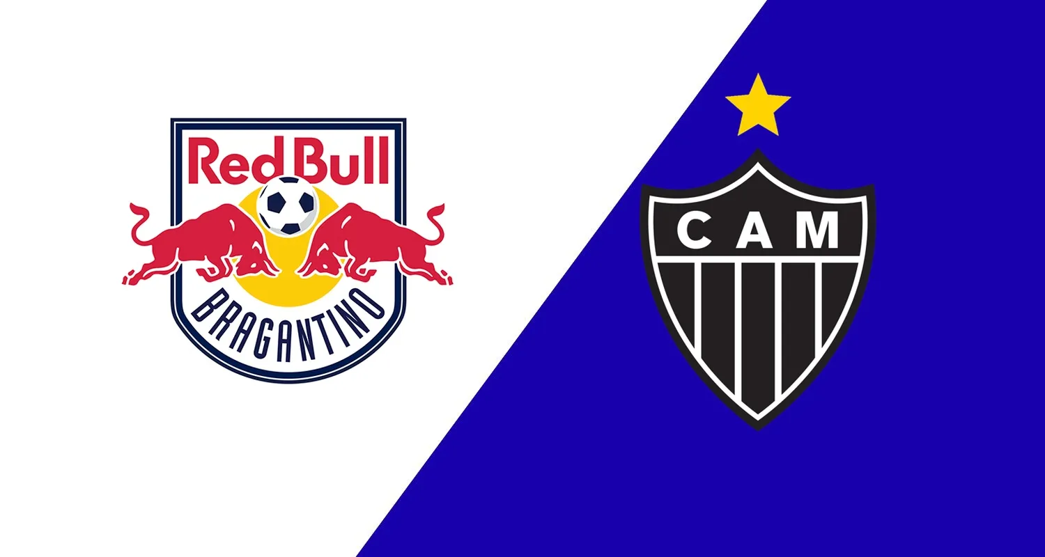 Selebrasi pemain Atletico-MG setelah memastikan hasil imbang melawan Red Bull Bragantino