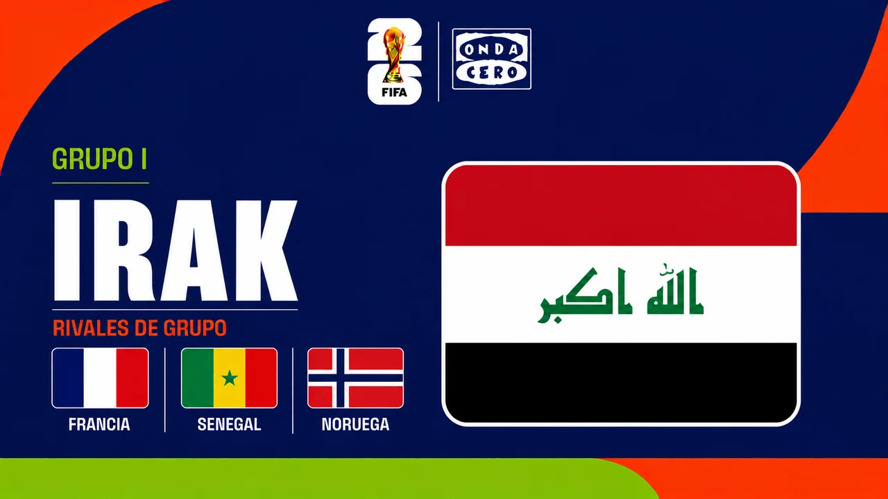 Para pemain Timnas Irak merayakan keberhasilan lolos ke putaran final Piala Dunia 2026.